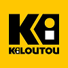 Logo KELOUTOU : Services et Informations Clés Logo jaune et noir de KELOUTOU, avec un 'K' stylisé suivi d'un 'i' formé d'un point et d'un carré, et le texte 'KELOUTOU' en bas.